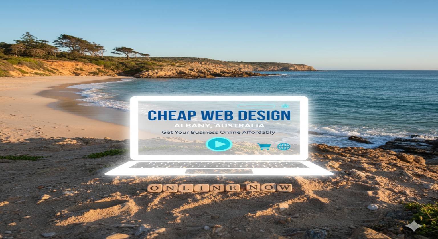 Cheap Web Design Albany, Australia: Get Your Business Online Affordably