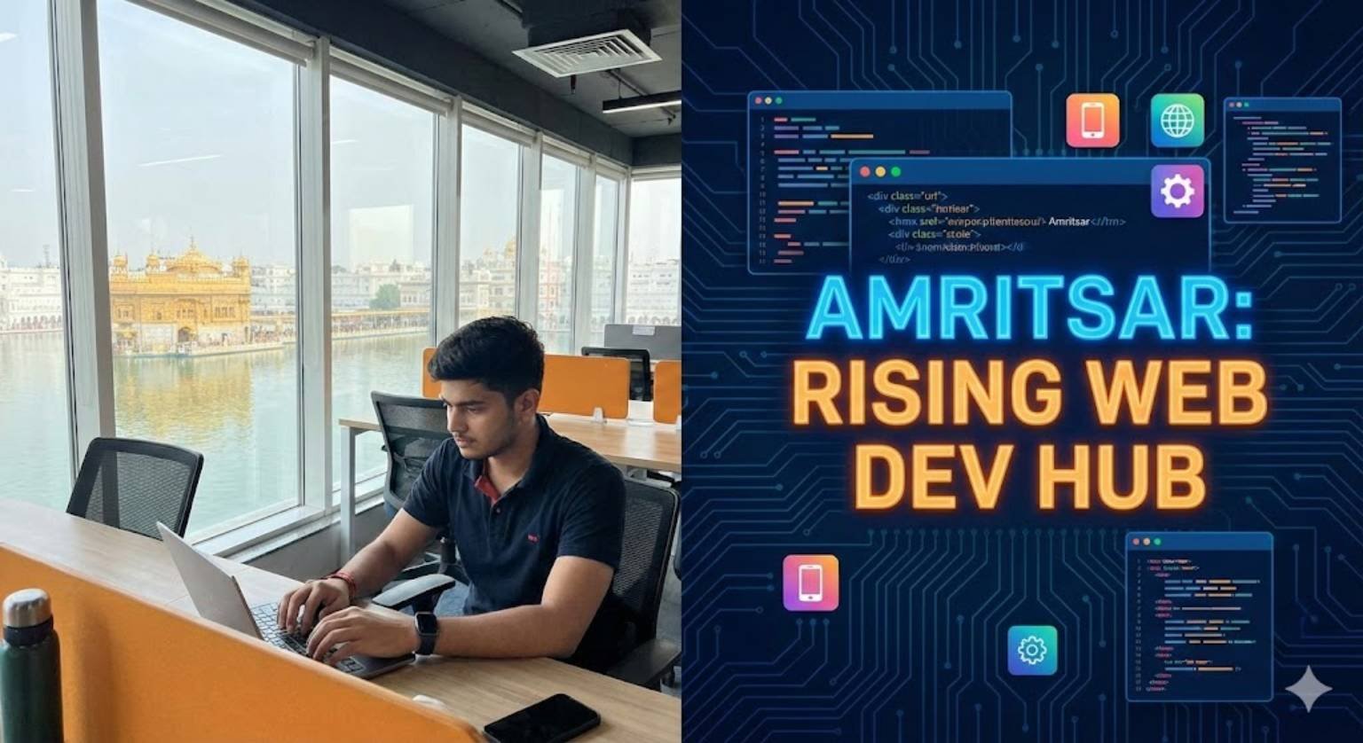 Amritsar: The Rising Hub for Web Dev Apps in India