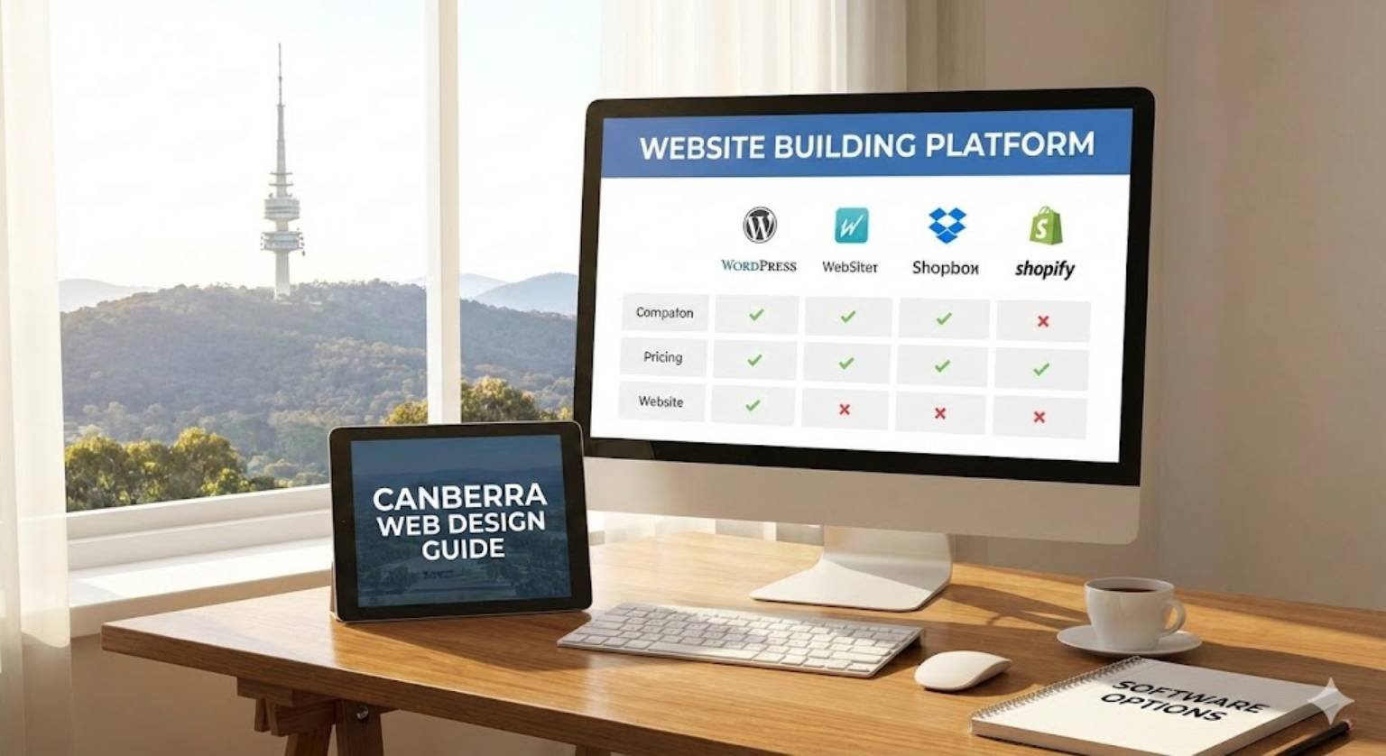 Choosing Website Design Software in Canberra, Australia: A Comprehensive Guide