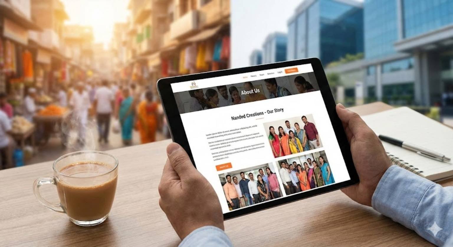 Nanded’s Edge: Crafting Impactful Website Design About Us Pages for Indian Businesses