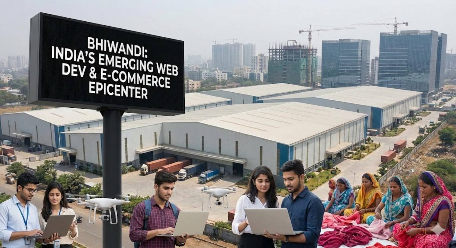 Bhiwandi: The Emerging Epicenter for Web Development E-commerce in India