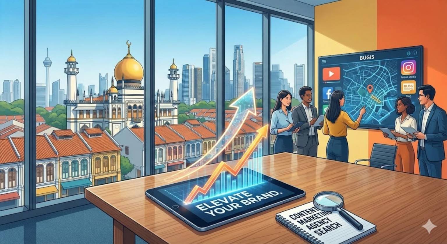 Elevate Your Brand: Discover the Right Content Marketing Agency in Bugis, Singapore