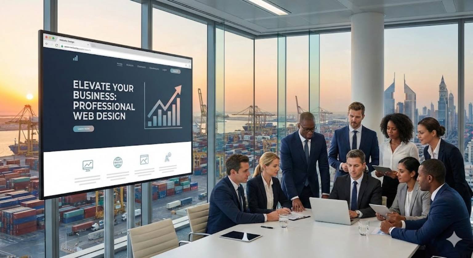 Elevate Your Business: Professional Web Design in Jebel Ali, UAE
