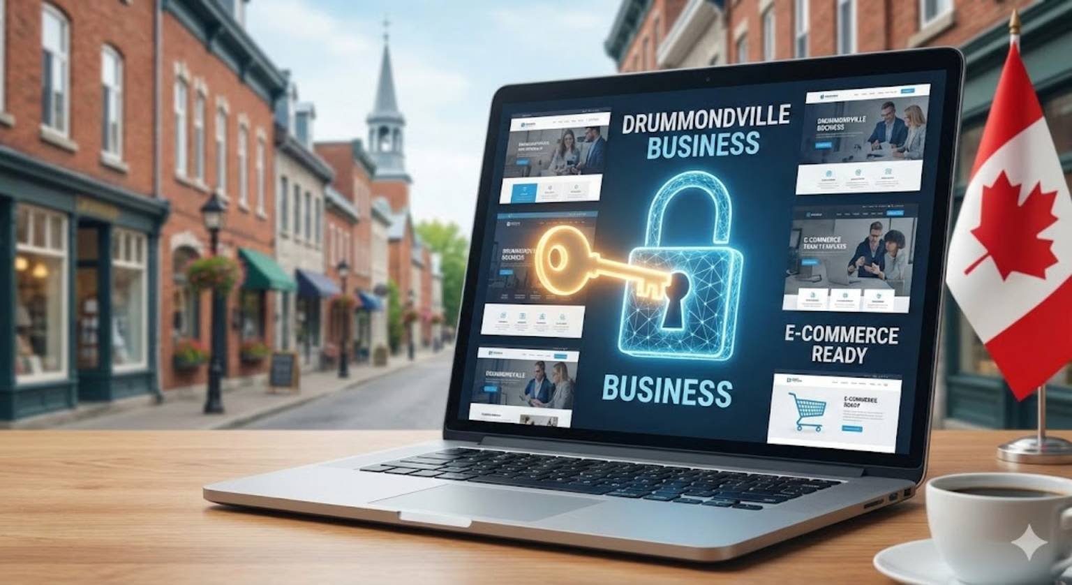 Unlock Your Online Potential: Great Website Templates for Drummondville, Canada Businesses
