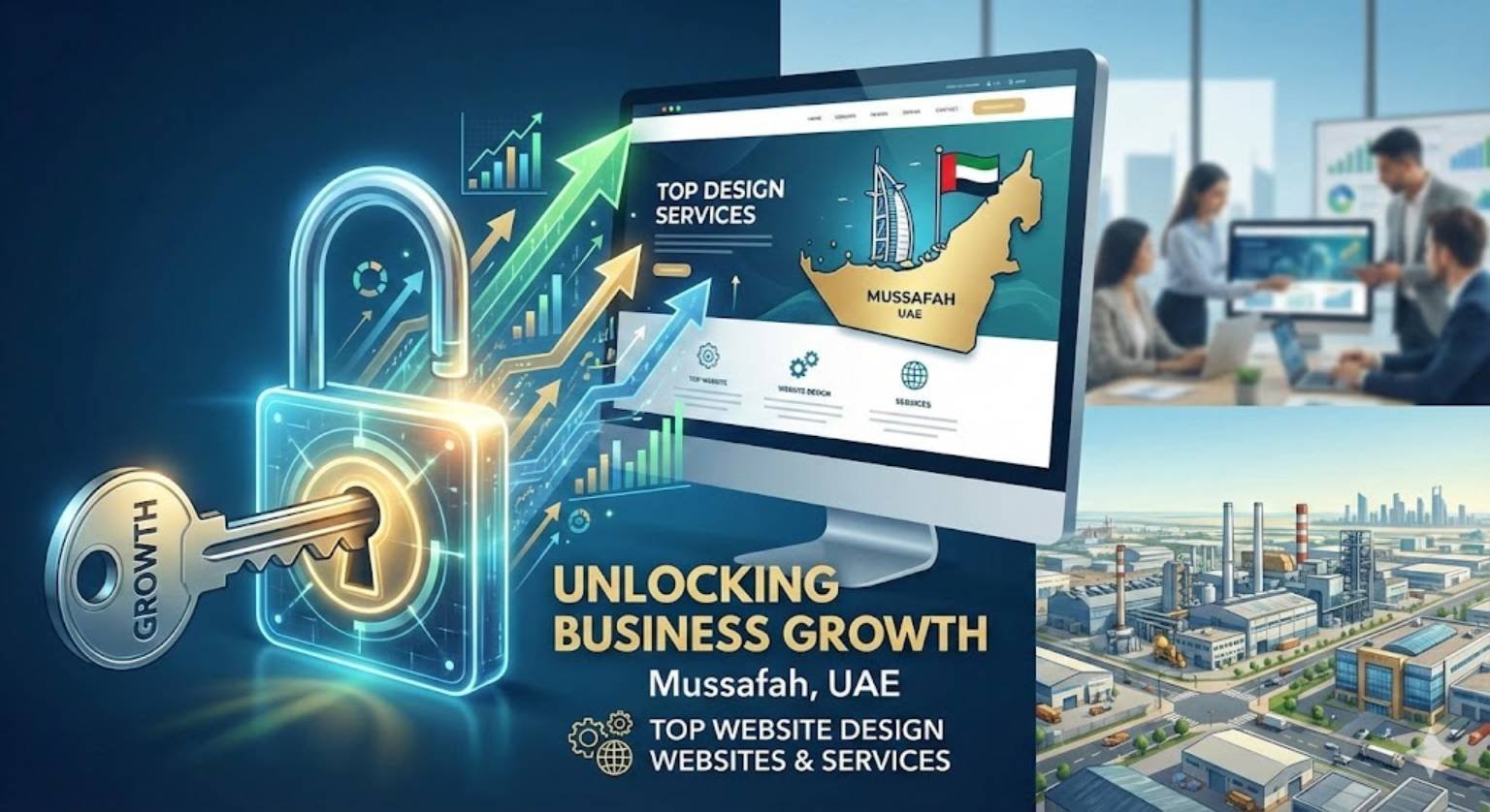 Unlocking Business Growth: Top Website Design Websites & Services in Mussafah, UAE